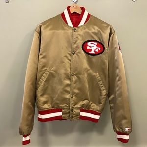 Vintage 49ers Starter Satin Jacket